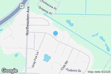 Map image of the property - 401 Foxwood Dr