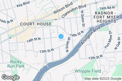 Map image of the property - 1401 N Taft St