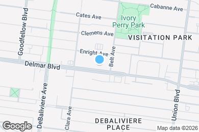 Map image of the property - Residences at Delmar Divine