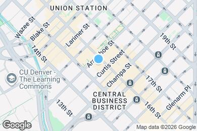 Map image of the property - 1020 16th St Mall