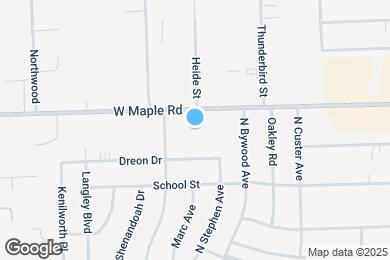 Map image of the property - 777 W Maple Rd