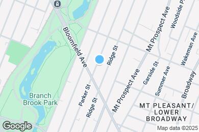 Map image of the property - 247 Parker St