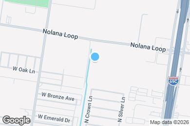 Map image of the property - Monarch Apartments
