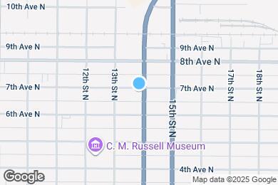 Map image of the property - 1326 7th Ave N