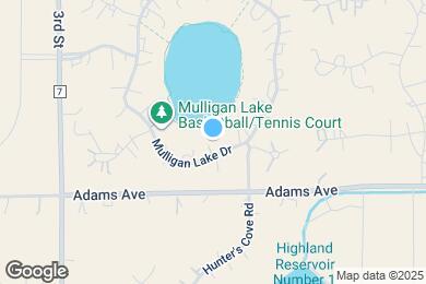 Map image of the property - 212 Mulligan Lake Dr
