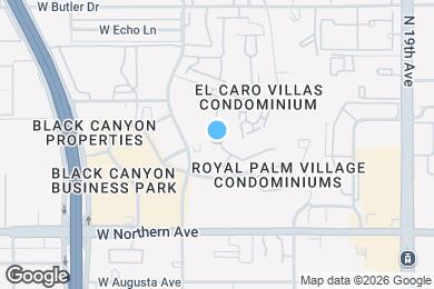 Map image of the property - 8192 N 22nd Dr