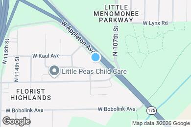 Map image of the property - 10783 W Appleton Ave