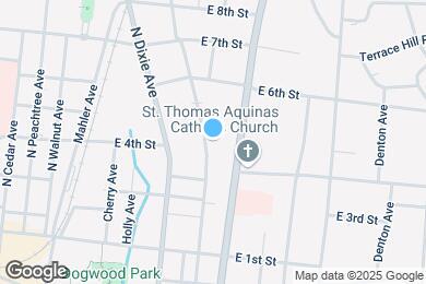 Map image of the property - 425 N Jefferson Ave