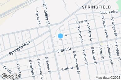 Map image of the property - 35 N Philadelphia St