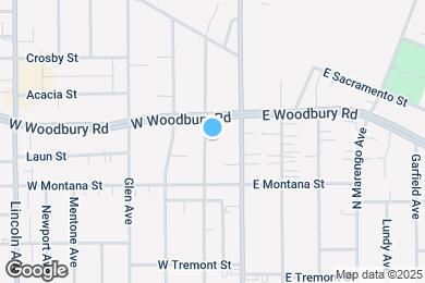 Map image of the property - 2128 El Sereno Ave