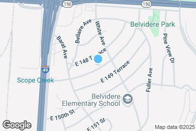 Map image of the property - 6108 E 149th St