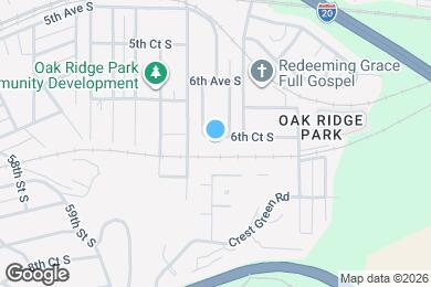 Map image of the property - 6609 6th Ct S