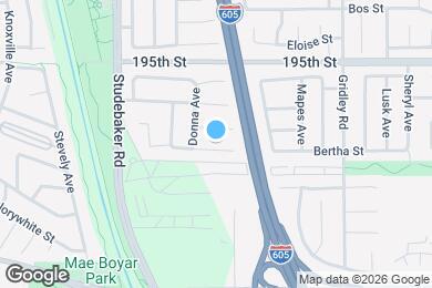 Map image of the property - 11155 Bertha Pl