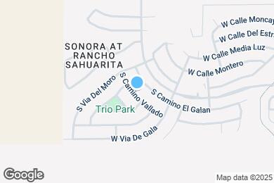 Map image of the property - 14349 S Camino Vallado