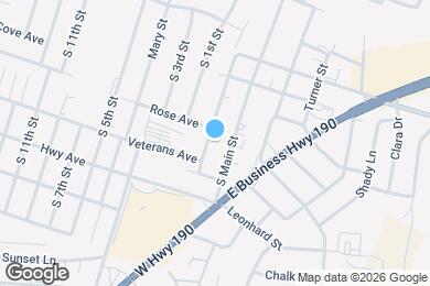 Map image of the property - 505 Veterans Ave