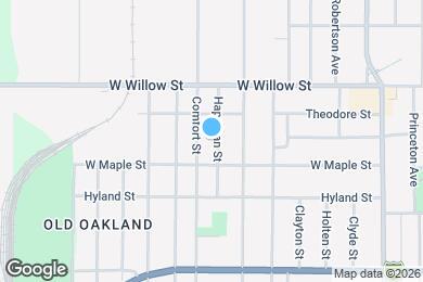 Map image of the property - 1121 Hapeman St