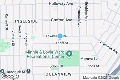 Map image of the property - 808 Capitol Ave