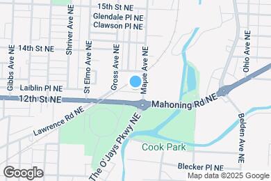 Map image of the property - 1625 Laiblin Pl NE