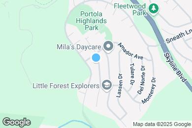 Map image of the property - 261 Merced Dr