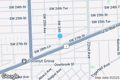 Map image of the property - 2635 SW 24th Ave