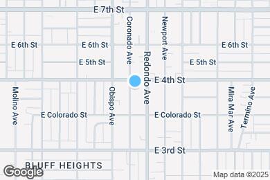 Map image of the property - 382 Coronado Ave
