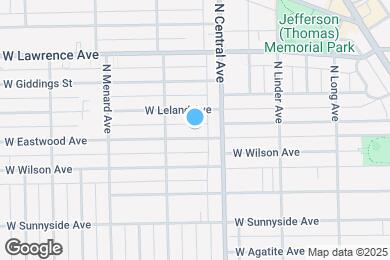 Map image of the property - 5628 W Eastwood Ave