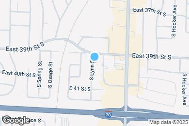 Map image of the property - 3913 S Lynn St