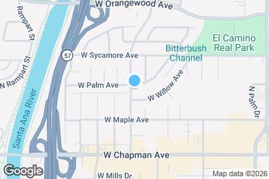 Map image of the property - 2044 W Spruce Ave