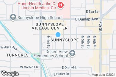 Map image of the property - Pine Terrace