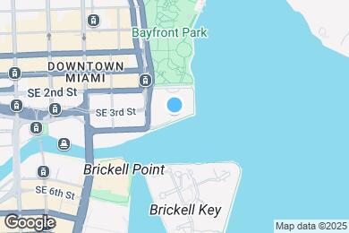 Map image of the property - 335 S Biscayne Blvd