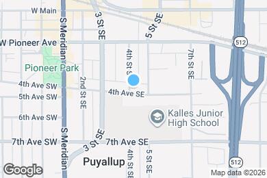 Map image of the property - 403 4th Ave SE