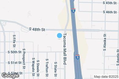 Map image of the property - Furnished Studio-Tacoma - South