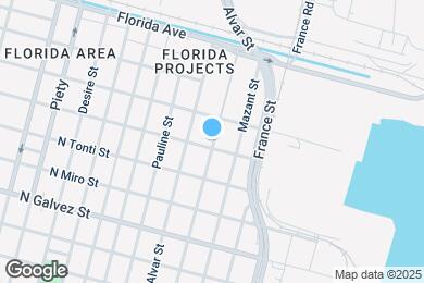 Map image of the property - 2402 Bartholomew St