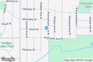 Map image of the property - 7501 Knoll St N