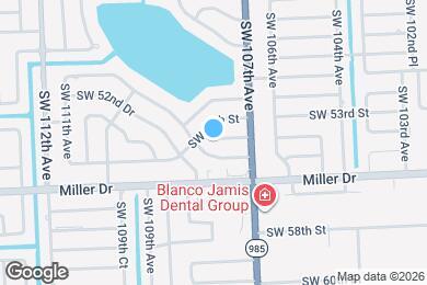 Map image of the property - 10750 SW 55th Terrace