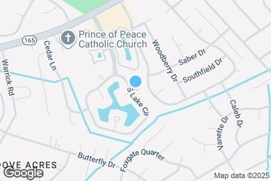 Map image of the property - 434 S Lake Cir