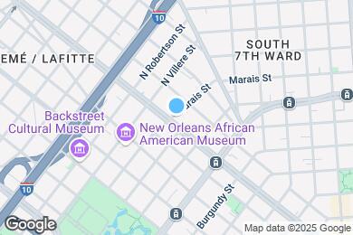 Map image of the property - 1265 Esplanade Ave