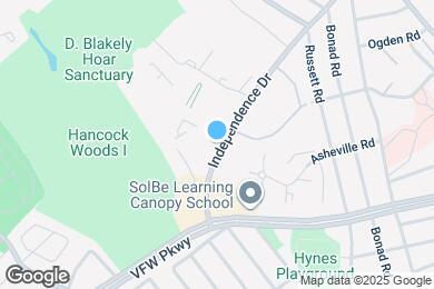 Map image of the property - 213 Independence Dr