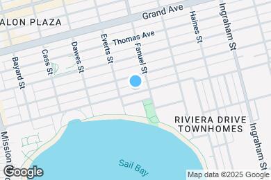 Map image of the property - 1246 Pacific Beach Dr