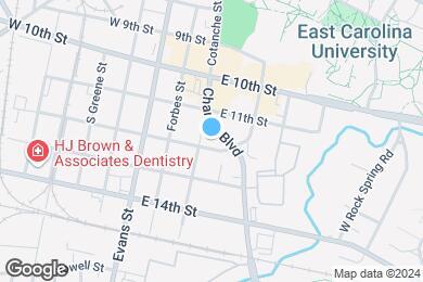 Map image of the property - The Edge of Campus