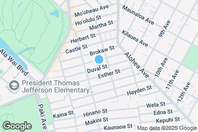 Map image of the property - 3238 Duval St