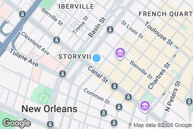 Map image of the property - 1011 Canal St