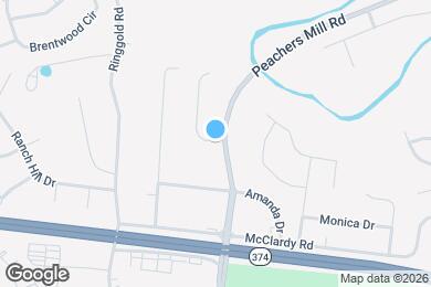 Map image of the property - Peachers Mill Court