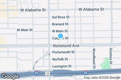 Map image of the property - 2025 Colquitt St