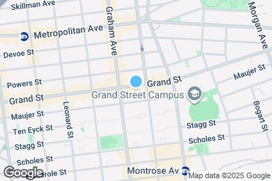 Map image of the property - GRAND STREET / Spacious Williamsburg 3-Bed...