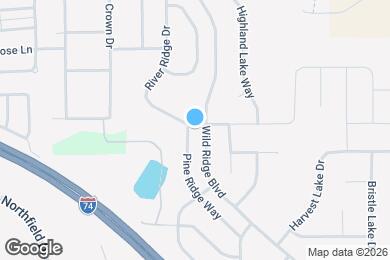 Map image of the property - 1083 Pine Ridge Way