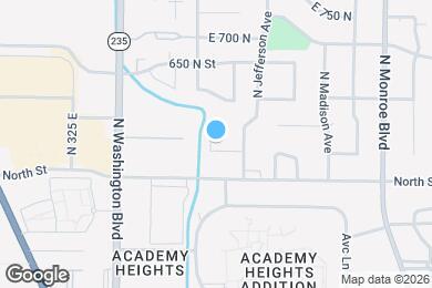 Map image of the property - 540 E 450 N