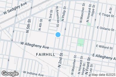 Map image of the property - 3248 N Philip St