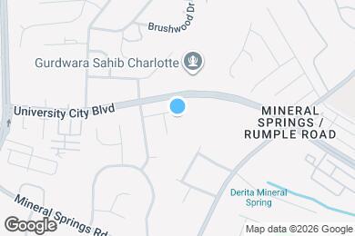 Map image of the property - 1317 Charidge Ln