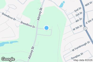 Map image of the property - 409 Shamrock Dr